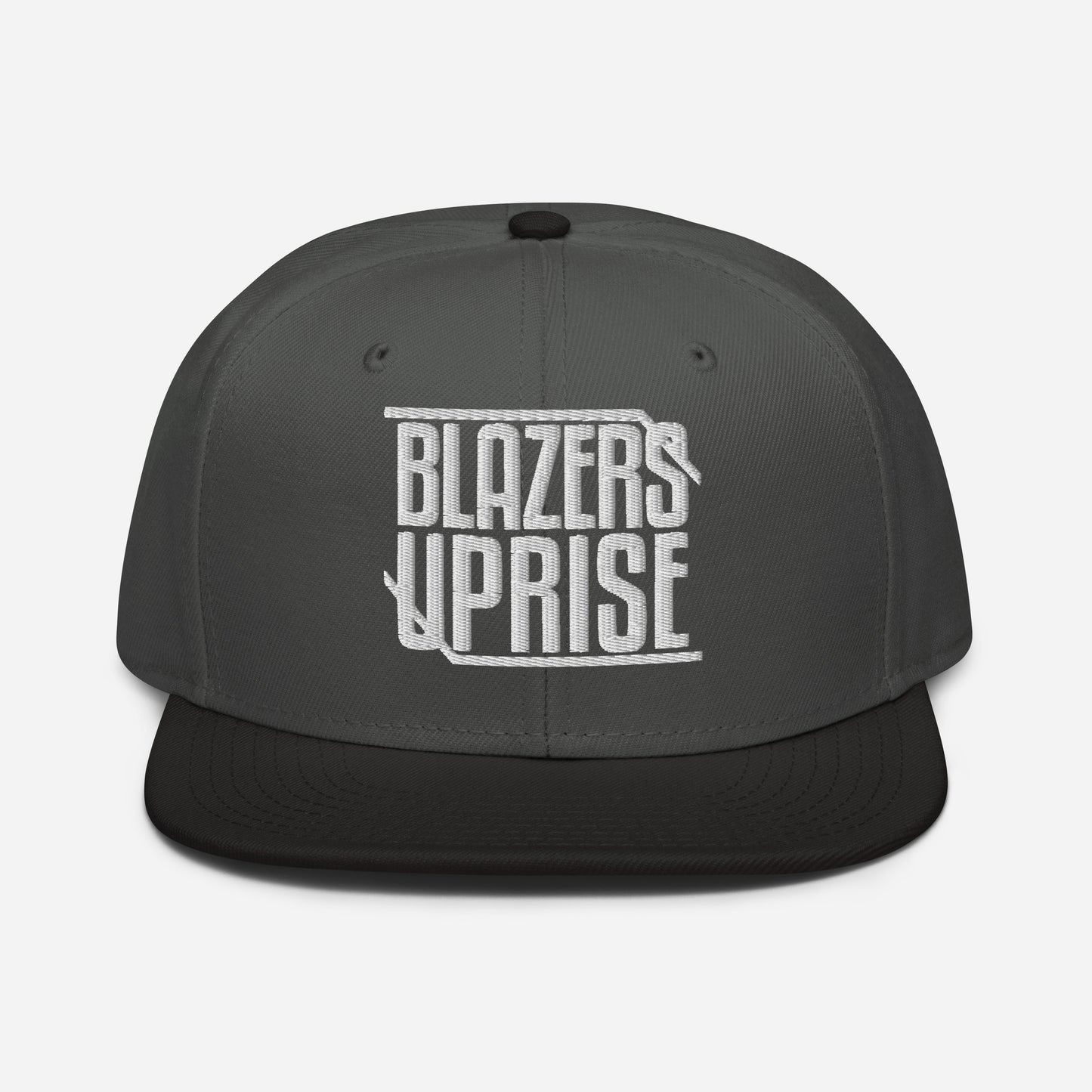 Blazers Uprise Snapback (White Logo)