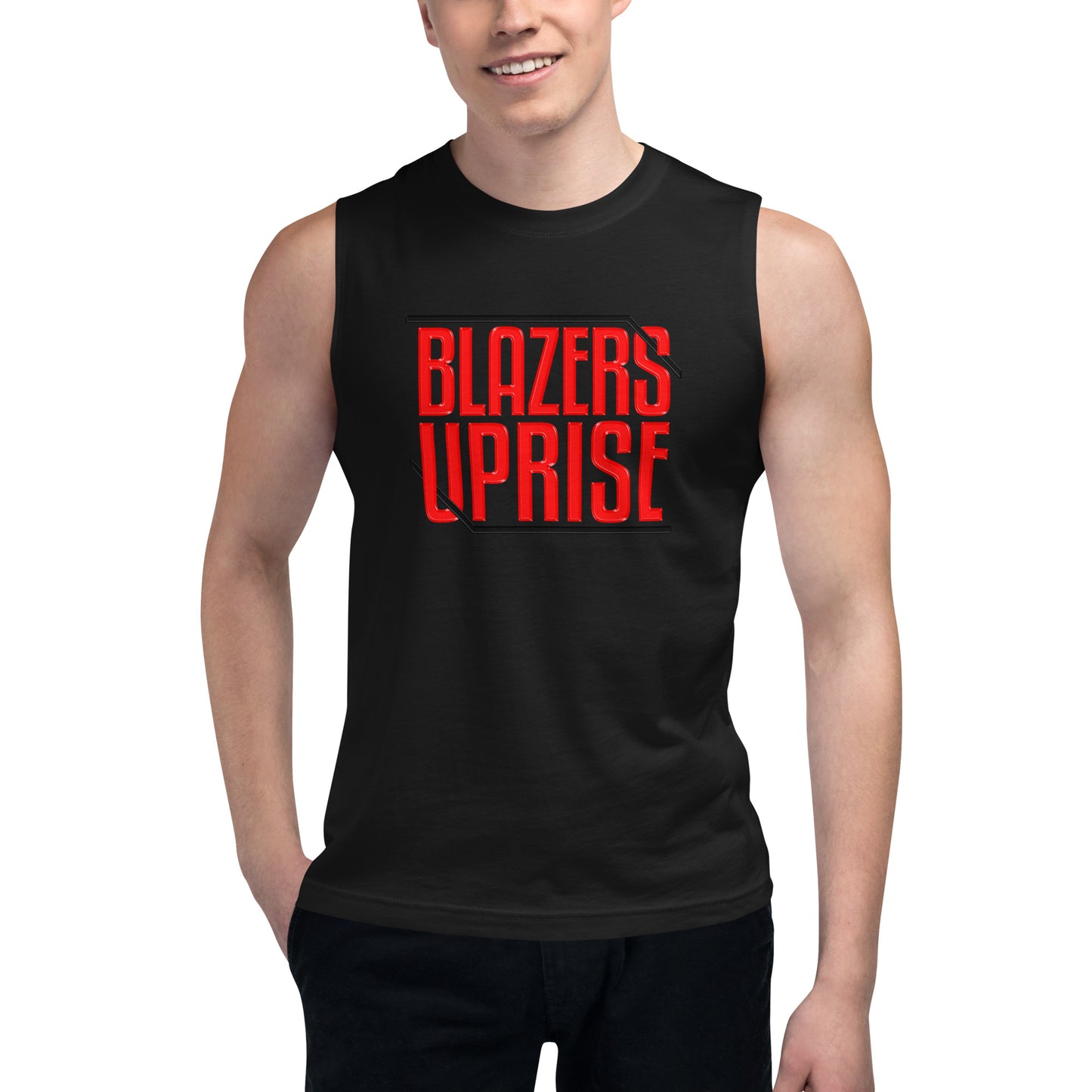 Blazers Uprise Muscle Shirt