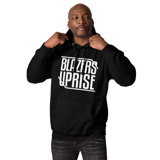 Blazers Uprise Hoodie (White Logo)