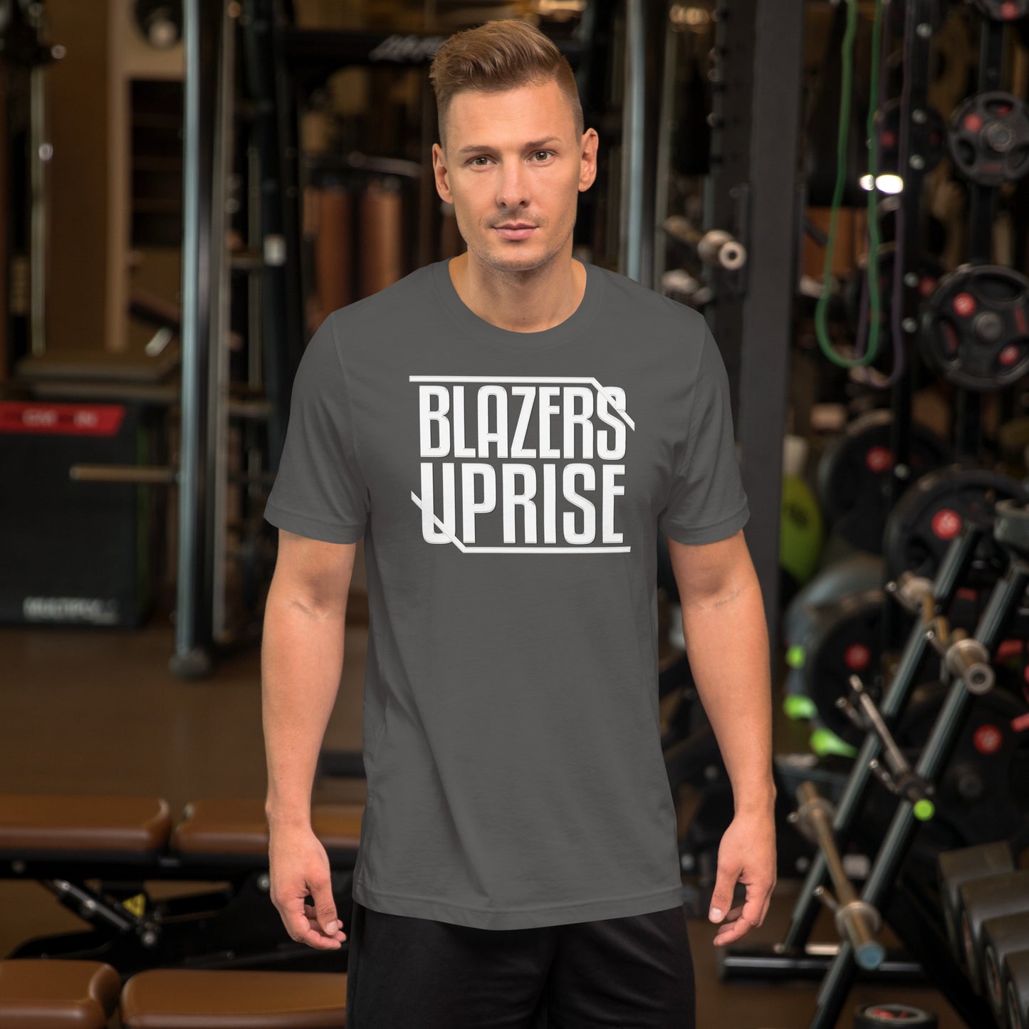 Blazers Uprise T-Shirt (White Logo)