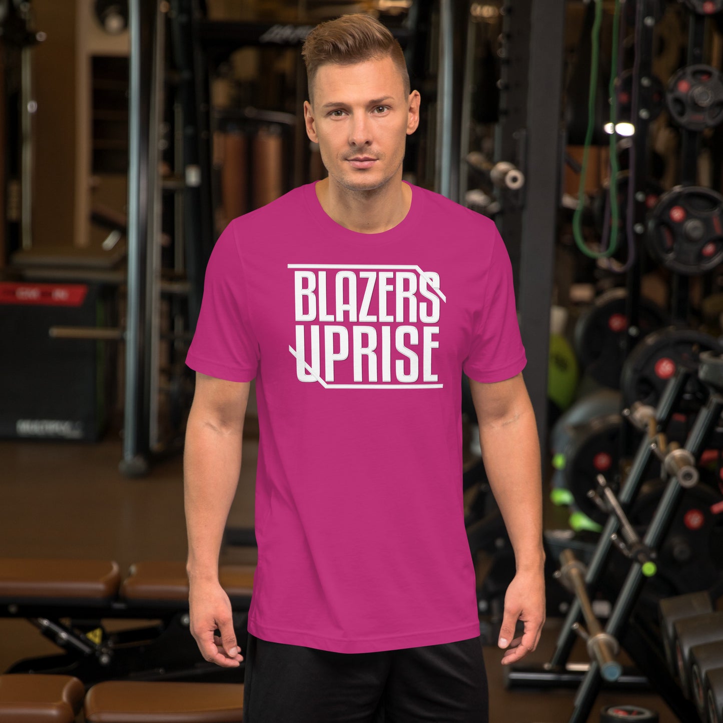 Blazers Uprise T-Shirt (White Logo)