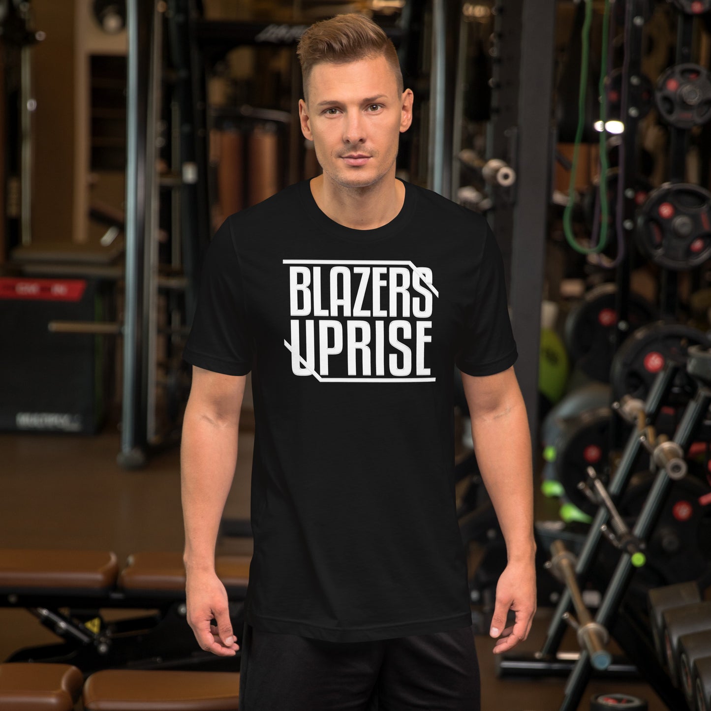 Blazers Uprise T-Shirt (White Logo)