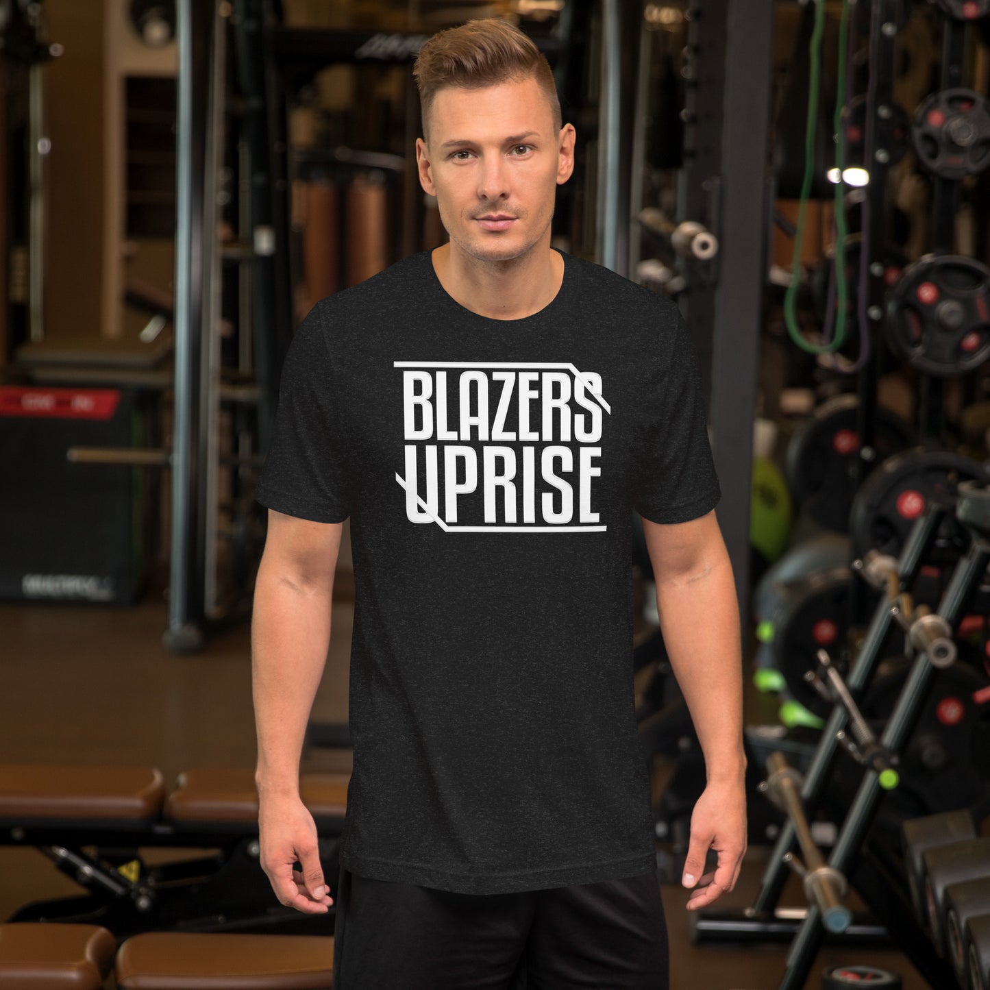 Blazers Uprise T-Shirt (White Logo)