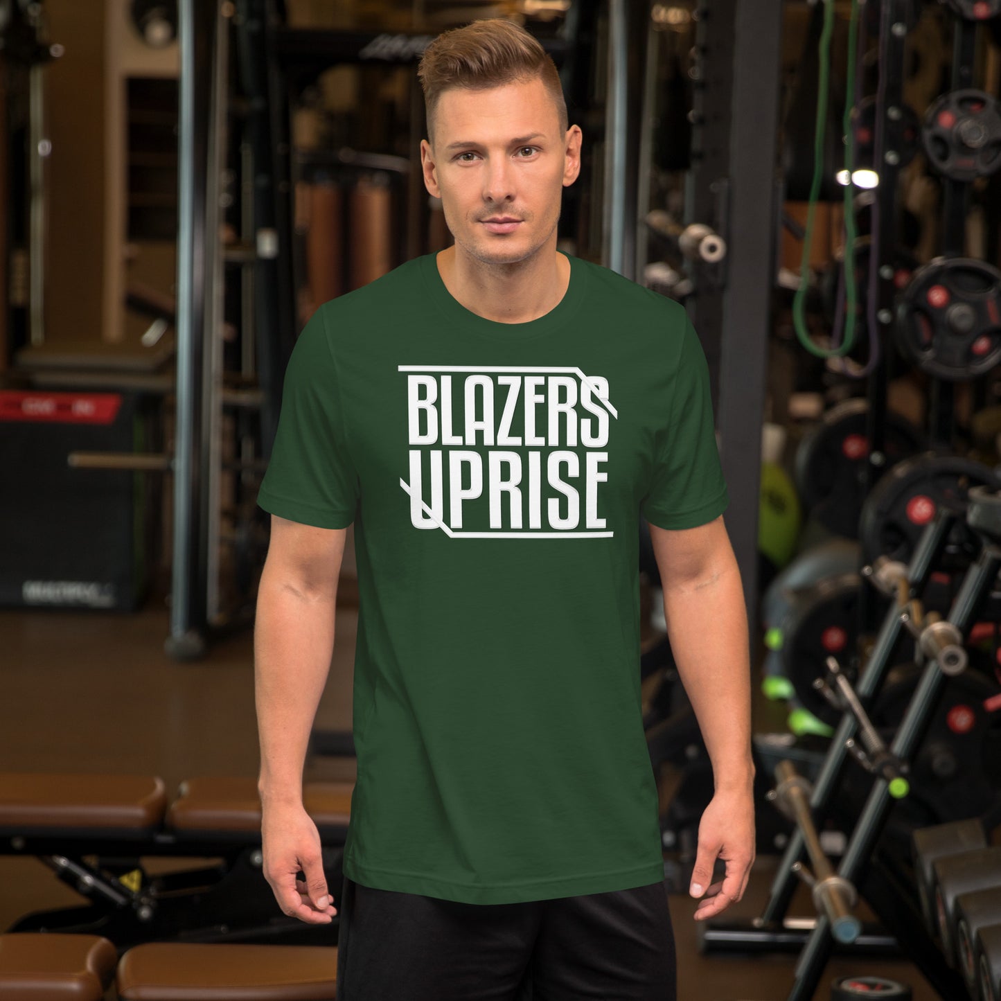 Blazers Uprise T-Shirt (White Logo)