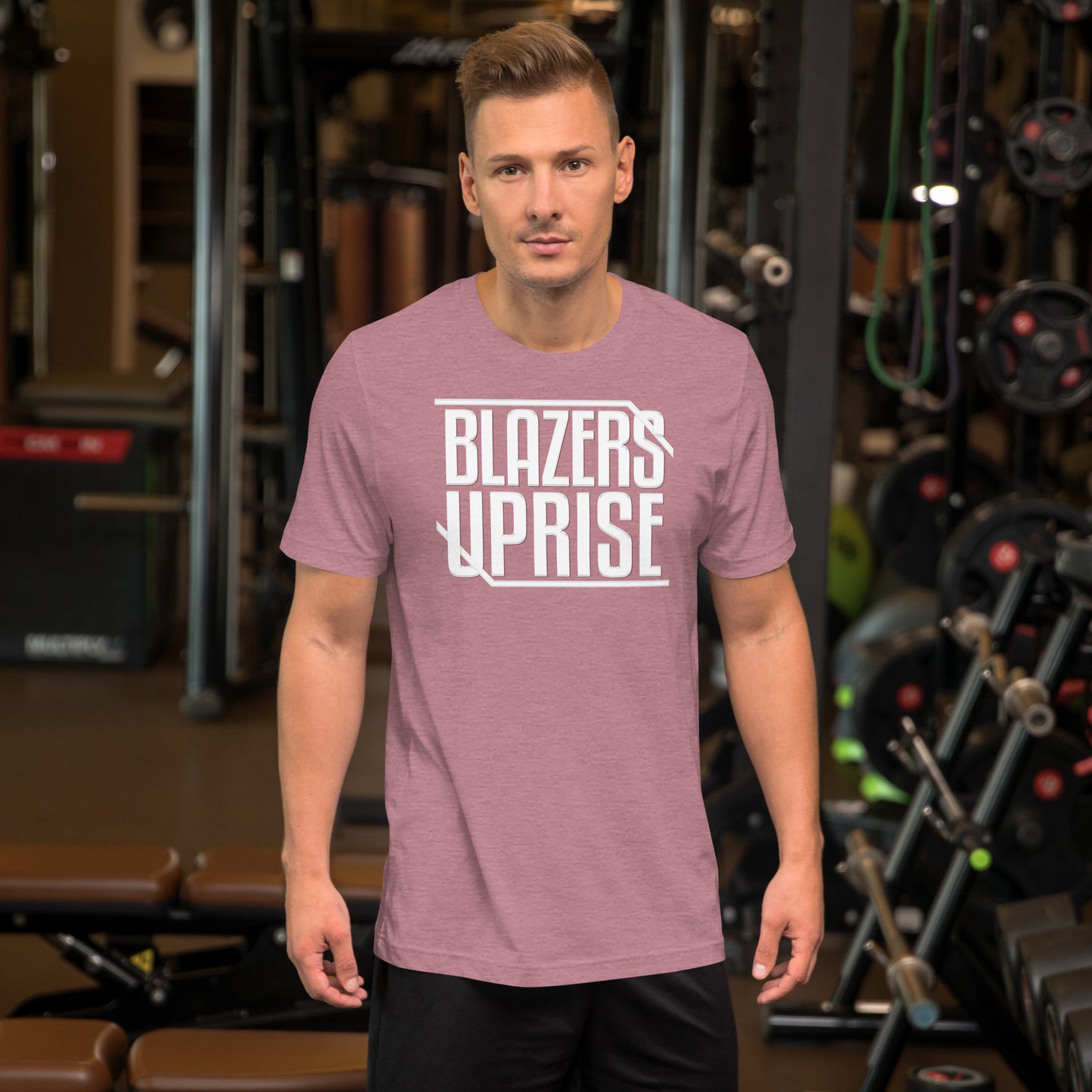 Blazers Uprise T-Shirt (White Logo)