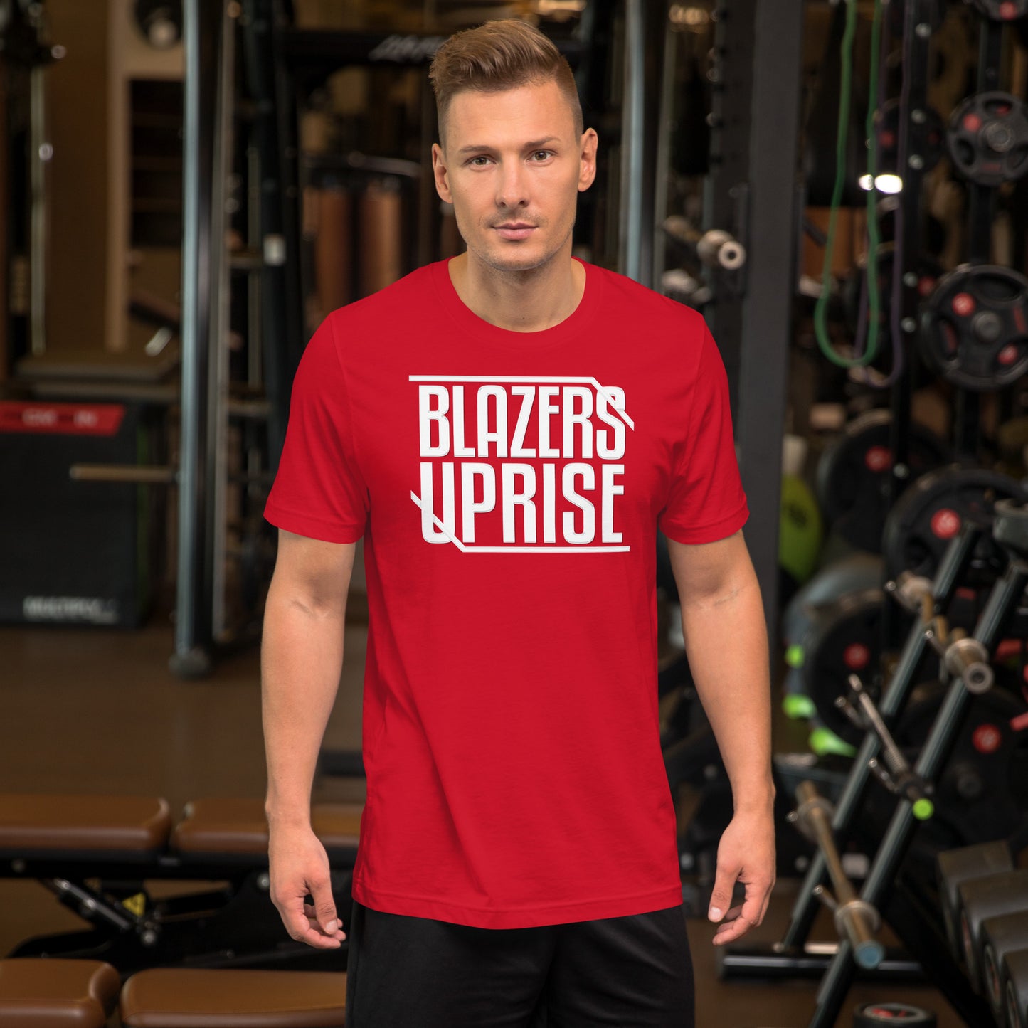 Blazers Uprise T-Shirt (White Logo)